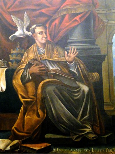 Saint Gregory, Pope by Jesuino do Monte Carmelo
